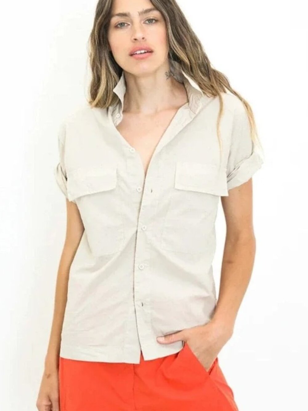 NWT A Shirt Thing Eolia Button Down Shirt - Size Small